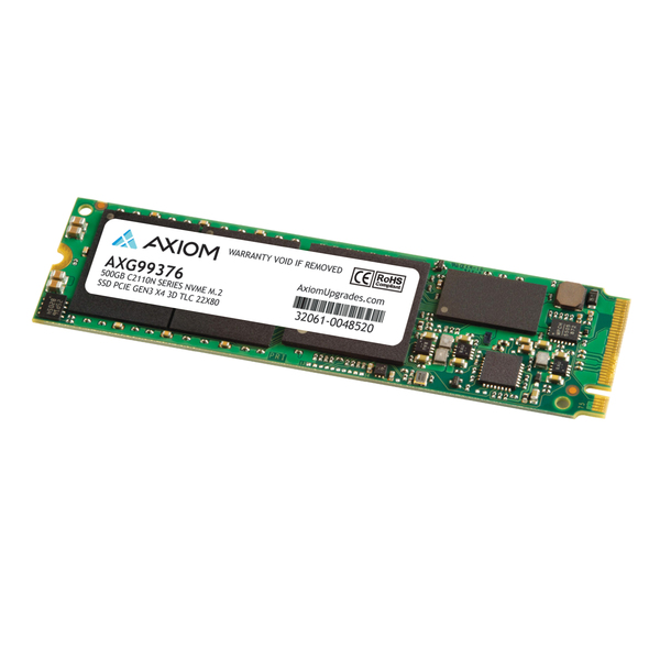 Axiom Manufacturing Axiom 500Gb C2110N Nvme M.2 Ssd Taa AXG99376